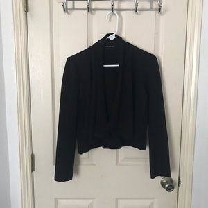 Black Knit Blazer